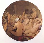 Jean Auguste Dominique Ingres The Turkish Bath (mk09) France oil painting reproduction